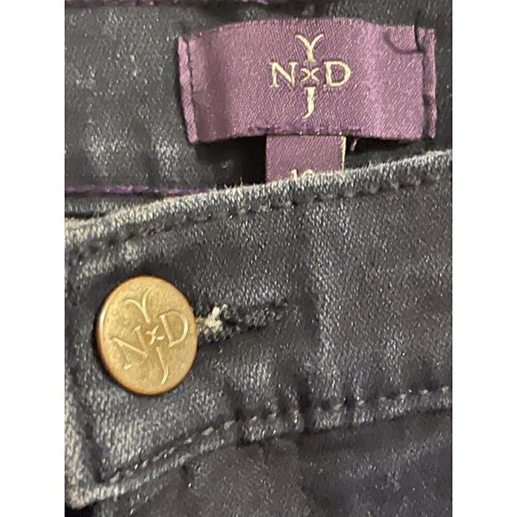 NYJD Women's Lift Tuck Technology Dark Wash Bootcut Pocket Detail Size 12 - Picture 6 of 16